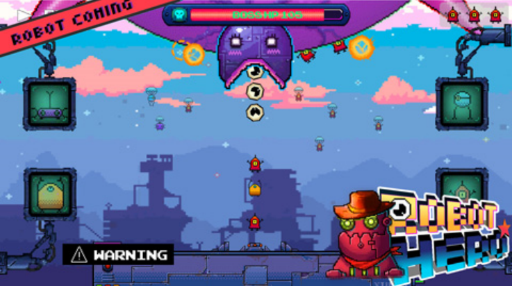 机器人英雄游戏(PixelCoreBall)截图3