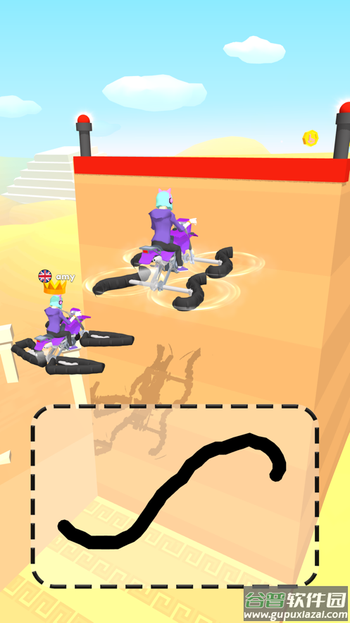 涂鸦骑士3d版(Scribble Rider)截图1