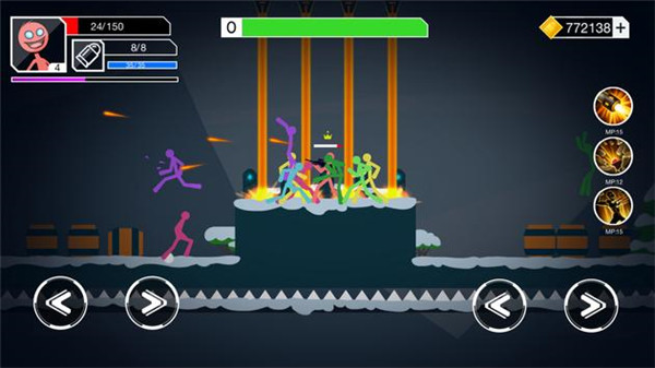 火柴人猎枪手游戏下载(Stickman Gunner)截图1