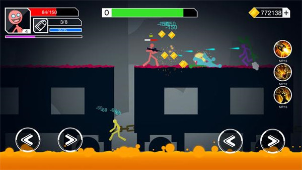 火柴人猎枪手游戏下载(Stickman Gunner)截图2