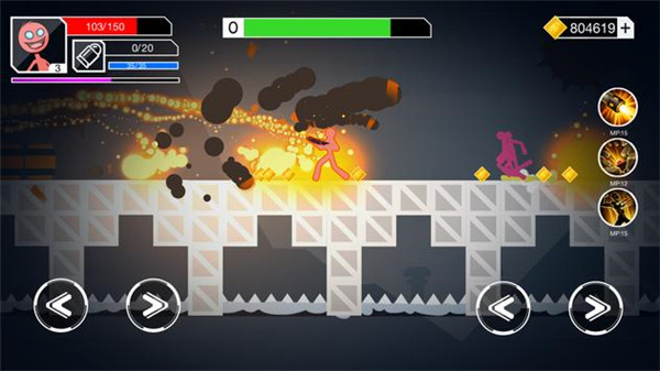 火柴人猎枪手游戏下载(Stickman Gunner)截图4
