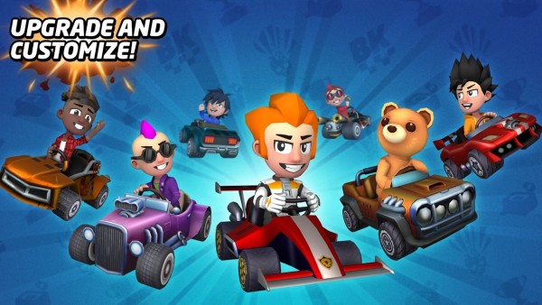 多人卡丁车比赛手游下载(Boom Karts)截图4