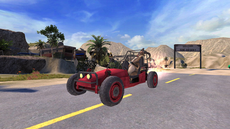 模拟山羊游戏下载安装2022(Goat Simulator Free)截图1