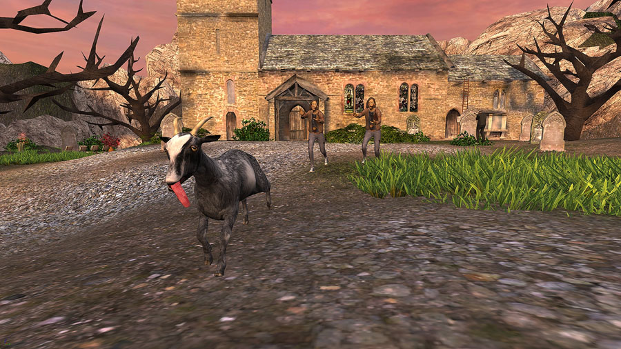 模拟山羊游戏下载安装2022(Goat Simulator Free)截图3