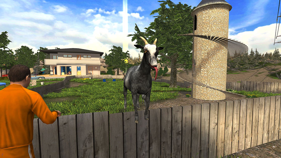 模拟山羊游戏下载安装2022(Goat Simulator Free)截图4