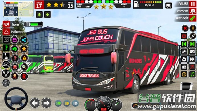 城市巴士公交模拟器游戏(Bus games city bus simulator)截图1