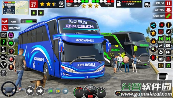 城市巴士公交模拟器游戏(Bus games city bus simulator)截图3