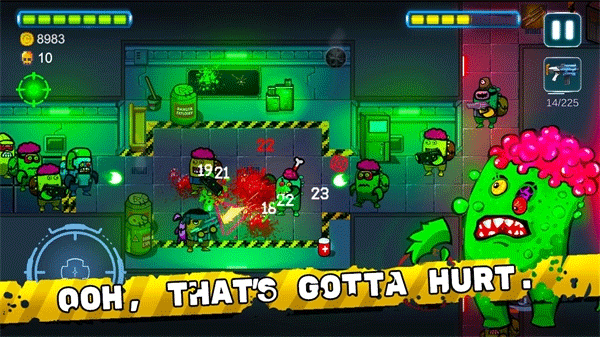 太空僵尸射手(Zombie In Space)截图1