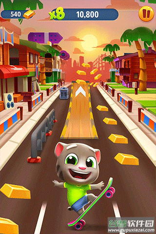 汤姆猫跑酷游戏截图4
