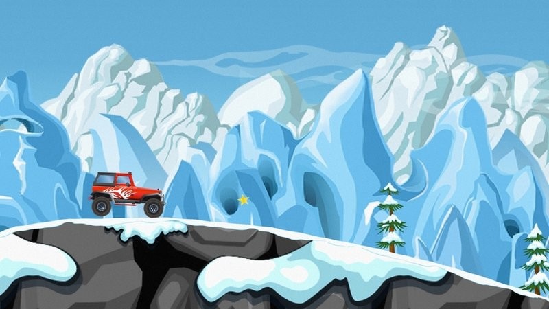 雪地越野手游(snow off road)截图1