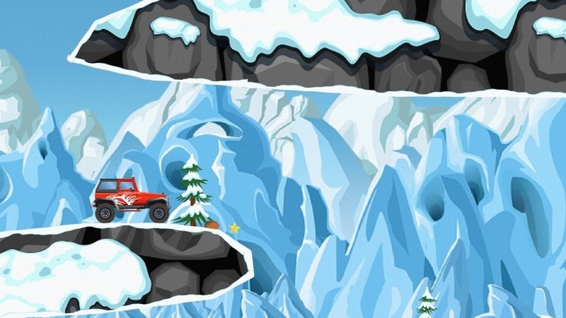 雪地越野手游(snow off road)截图2