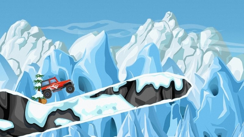 雪地越野手游(snow off road)截图4