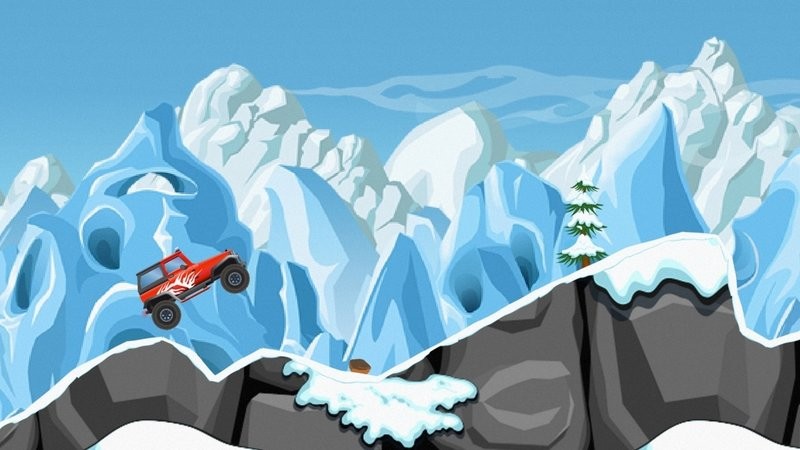 雪地越野手游(snow off road)截图5