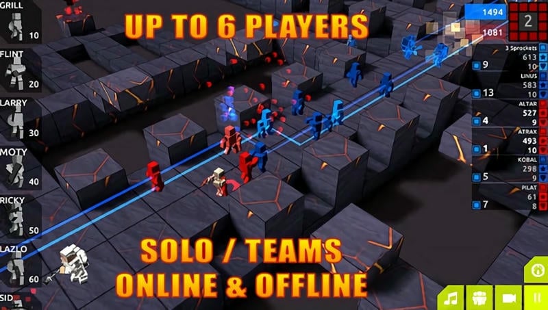 方块人塔防2手机版(Cubemen2)截图1