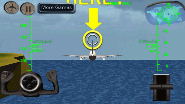 3d飞机模拟驾驶安卓版下载(Airplane Flight Simulator)截图3