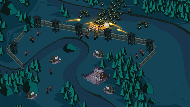 火柴人世界z僵尸战争游戏(Stick World Z: Zombie War TD安装器)截图1