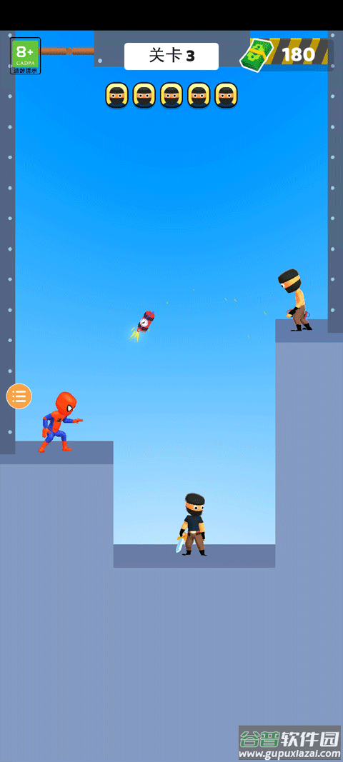 绳索蜘蛛侠游戏手机版截图3