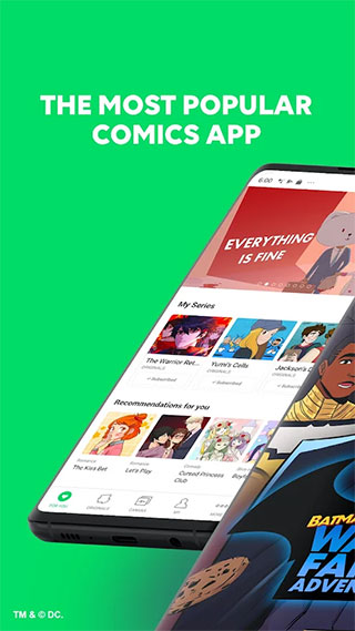 Webtoon中文版app截图1
