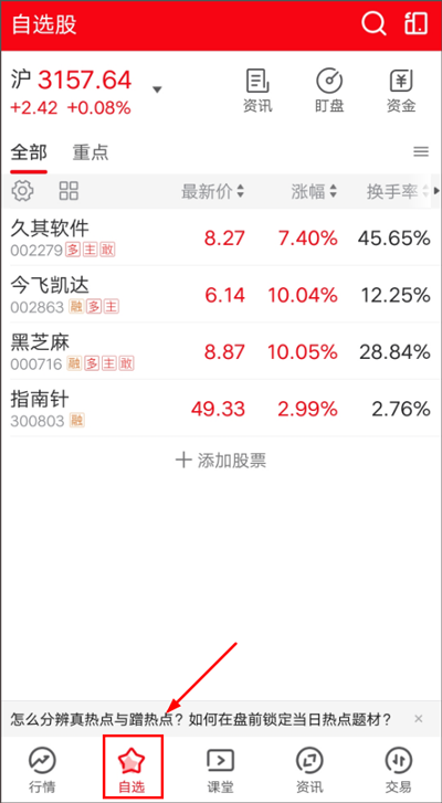 指南针股票app