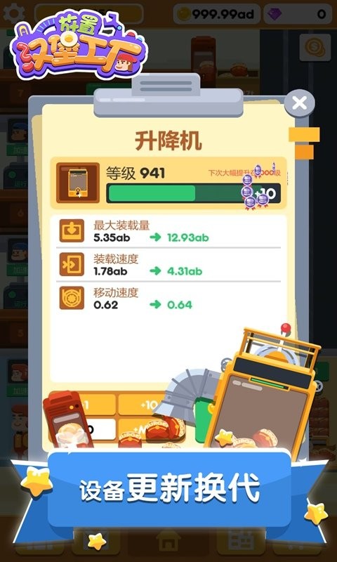 放置汉堡工厂手游截图3