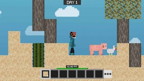 火柴人菜鸟求生(Stickman vs Multicraft: Noob Survival)截图1