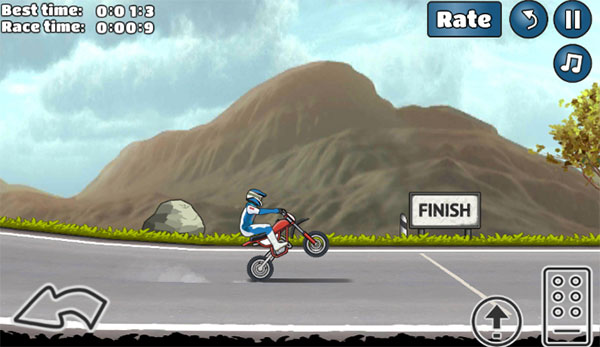 特技摩托挑战中文版游戏官方下载(Wheelie Challenge)截图1