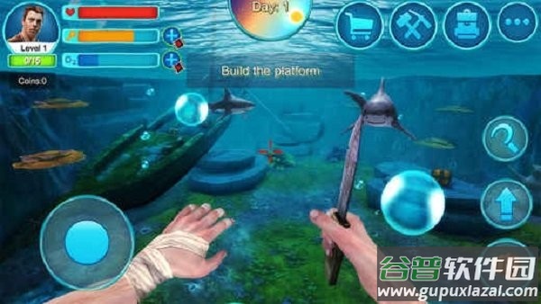 海洋生存2破解版(Ocean Survival 2)截图1