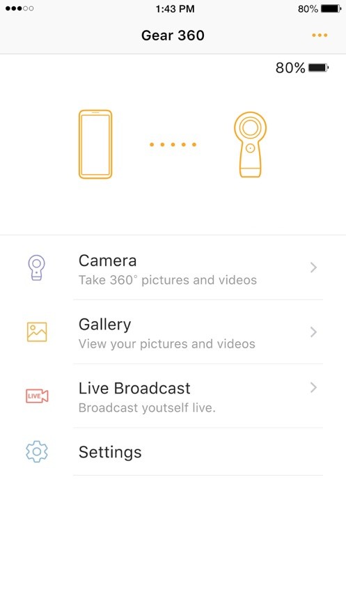 三星gear360全景相机软件截图5