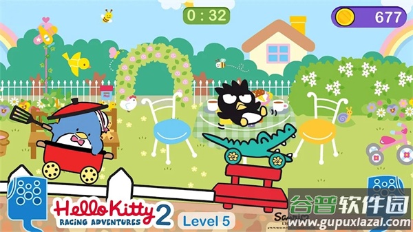 凯蒂猫飞行冒险2下载最新版(Hello Kitty Racing 2)截图2