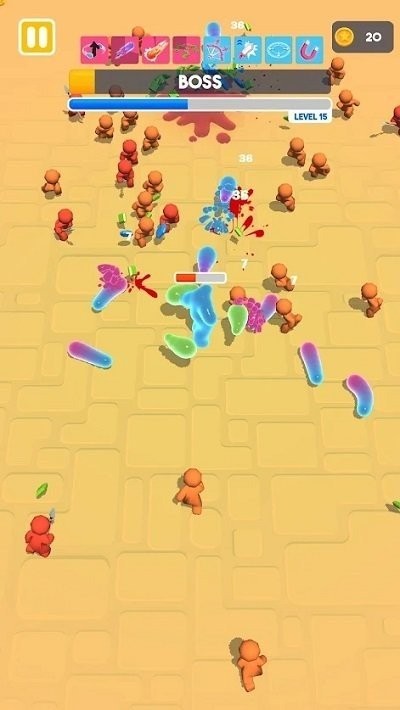 斑点英雄菜单版(blob hero)截图1