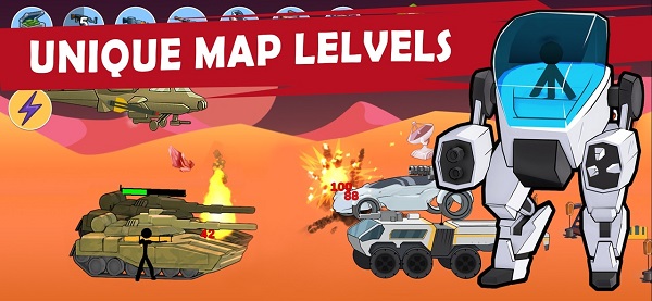 火柴人世界大战手游(Stickman World War)截图3