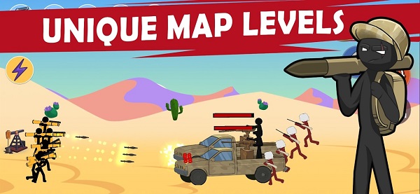 火柴人世界大战手游(Stickman World War)截图4
