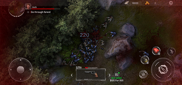 亡灵丧尸杀手手机最新版(Dead Zombie Shooter)截图3