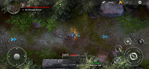 亡灵丧尸杀手手机最新版(Dead Zombie Shooter)截图4
