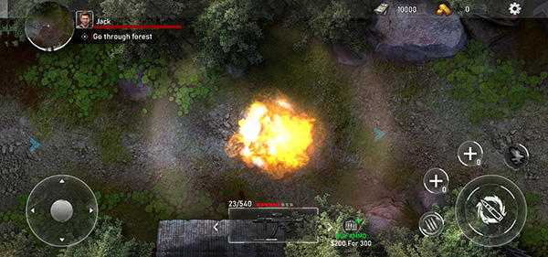 亡灵丧尸杀手手机最新版(Dead Zombie Shooter)截图5