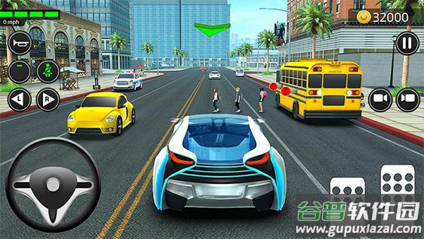 豪华竞速手游截图2