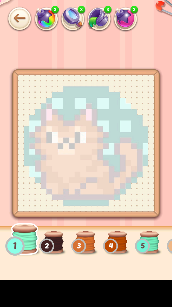 Craft Cross Stitch: Pixel Art游戏截图3