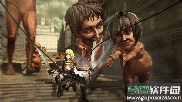 进击的巨人游戏截图2