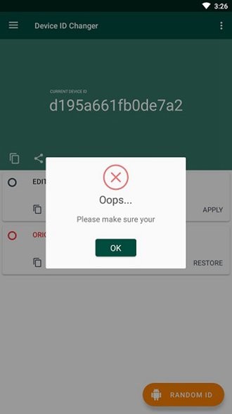 Device ID Changer最新版截图1