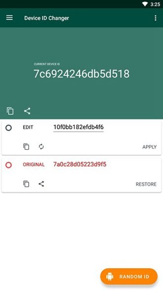 Device ID Changer最新版截图3