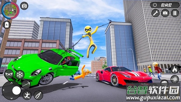 火柴人英雄绳索游戏(Stickman Hero Rope Game)截图4