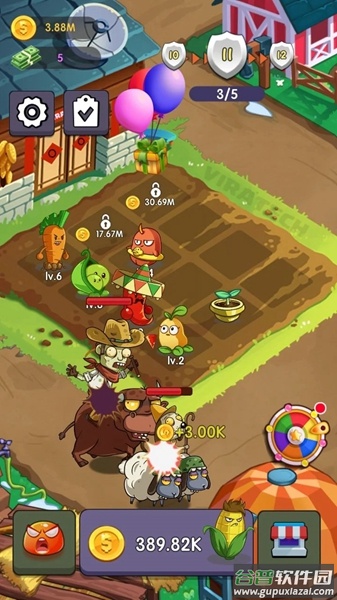 农场僵尸战争游戏下载安装(Farm Zombie War)截图2