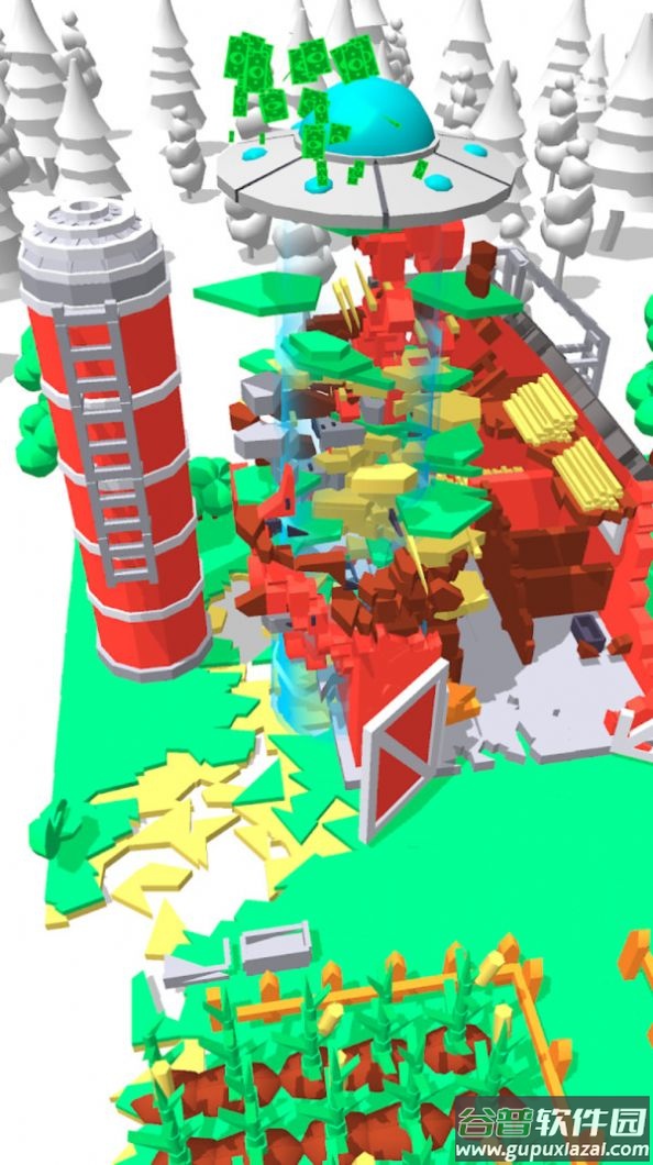 飞碟吸吸吸游戏截图4