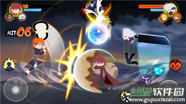 火柴人忍者3v3竞技场最新版(Stick Ninja 3v3)截图2