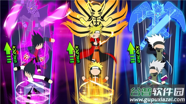 火柴人忍者3v3竞技场最新版(Stick Ninja 3v3)截图3