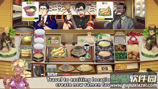 拉面餐厅游戏(Ramen Craze)截图2
