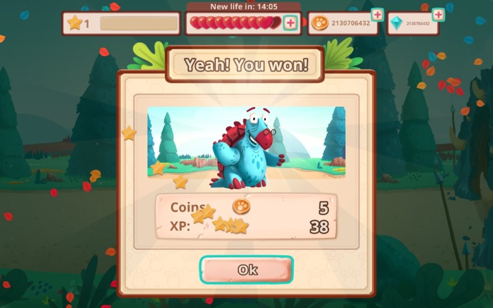 恐龙保卫战游戏(Dino Bash)截图1