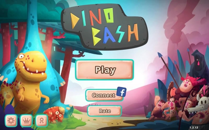 恐龙保卫战游戏(Dino Bash)截图2