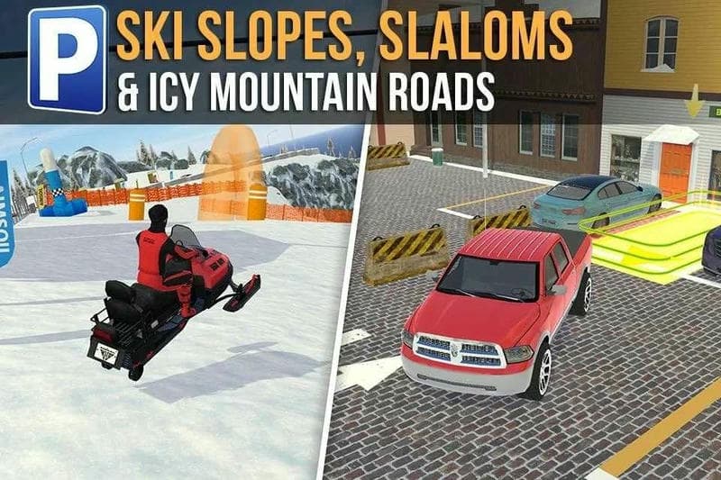 滑雪场驾驶模拟器(Ski Resort Driving Simulator)截图2