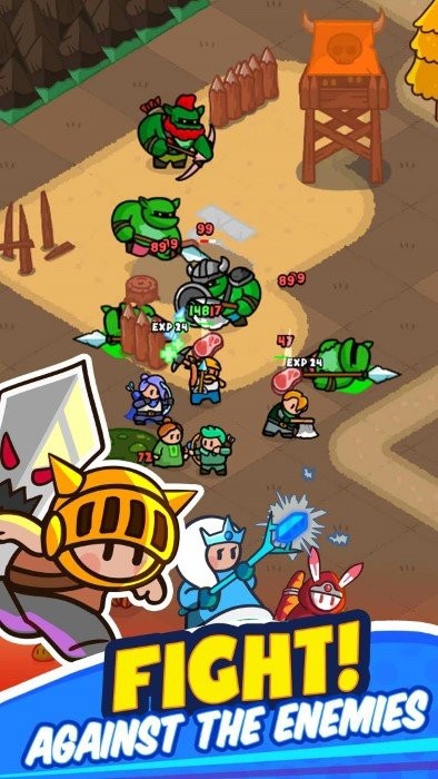 传奇英雄拯救公主(Rumble Heroes)截图1